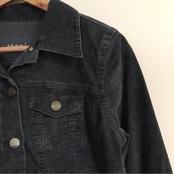 GAP 1969 Grey Corduroy Button Up Jacket - Picture 2 of 10